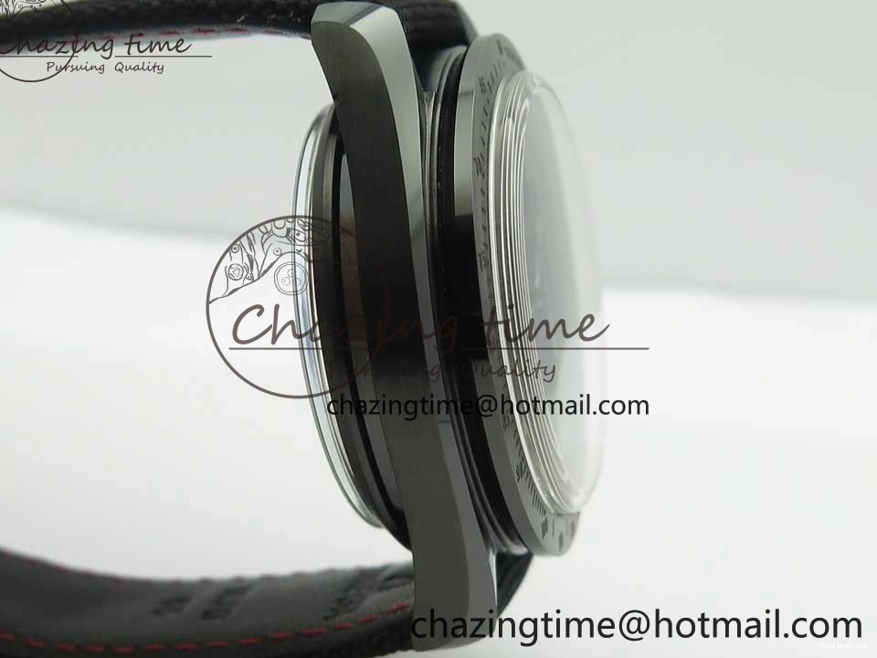 0112 Speedmaster “Dark Side of The Moon” Real Ceramic OMF 1:1 Best Edition Black Black on Nylon Strap A WeatherProof 7976